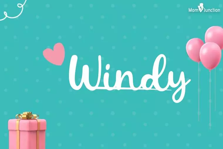 Windy Birthday Wallpaper