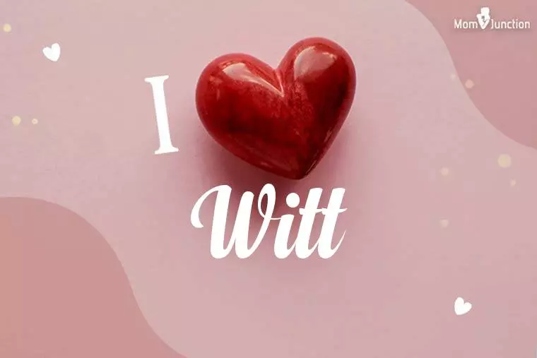 I Love Witt Wallpaper