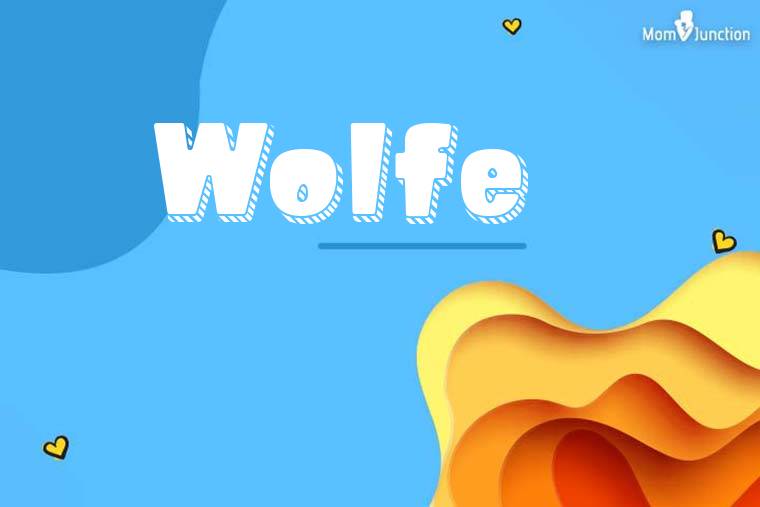 Wolfe 3D Wallpaper