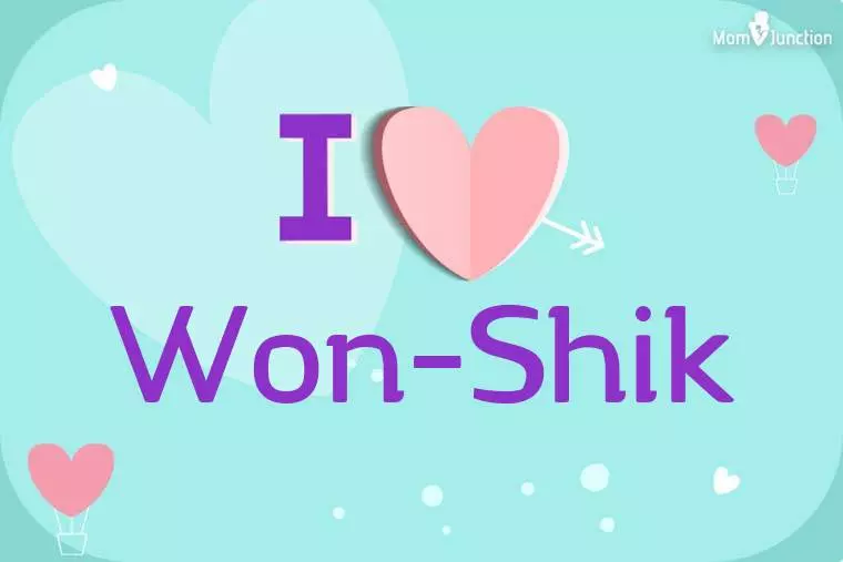 I Love Won-shik Wallpaper