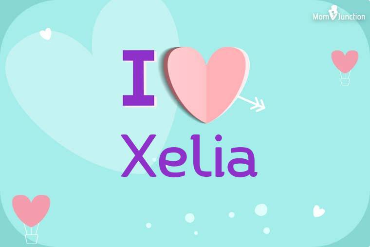 I Love Xelia Wallpaper