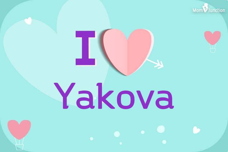 I Love Yakova Wallpaper