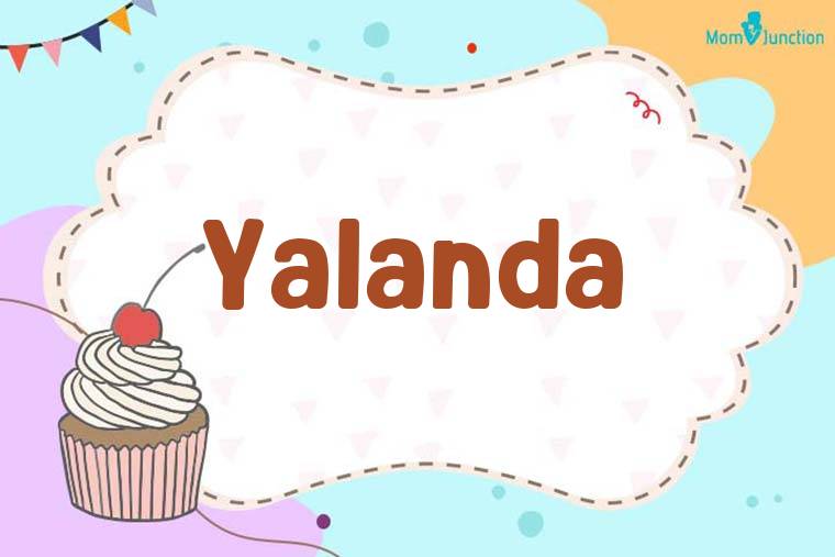 Yalanda Birthday Wallpaper