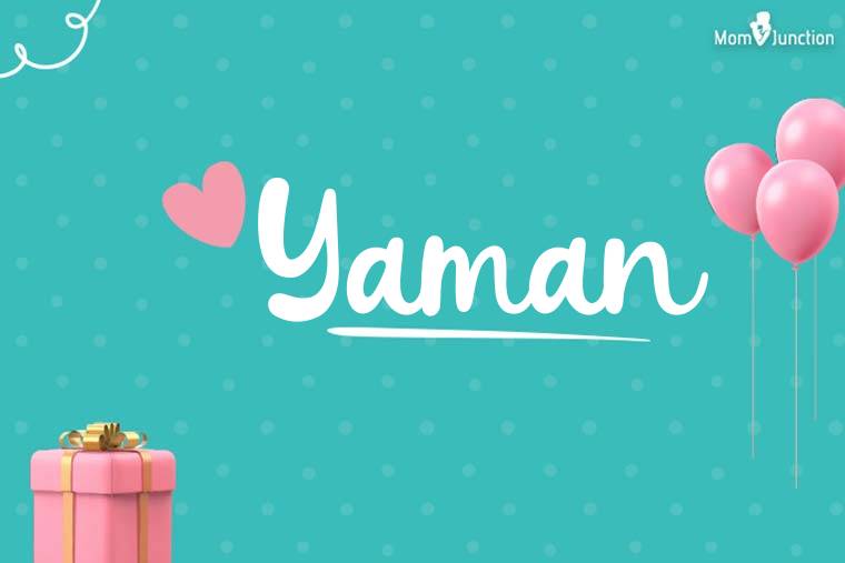 Yaman Birthday Wallpaper