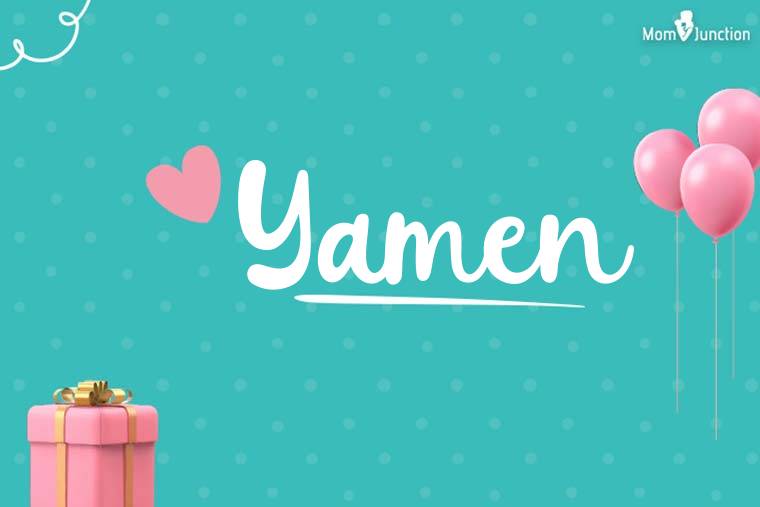 Yamen Birthday Wallpaper