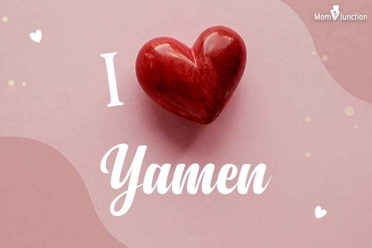 I Love Yamen Wallpaper