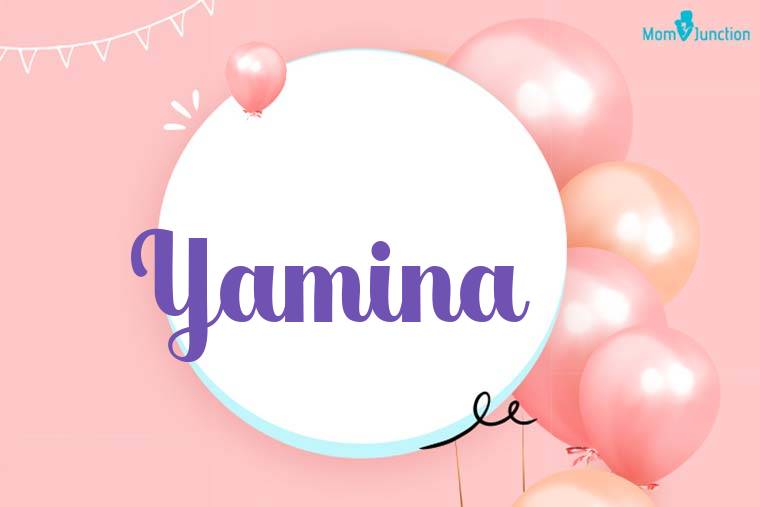 Yamina Birthday Wallpaper