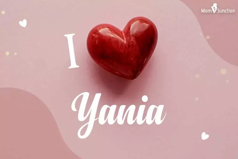 I Love Yania Wallpaper