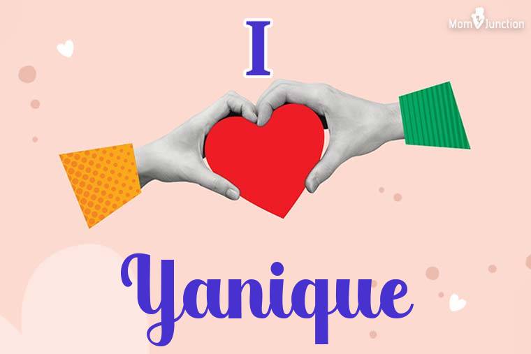 I Love Yanique Wallpaper