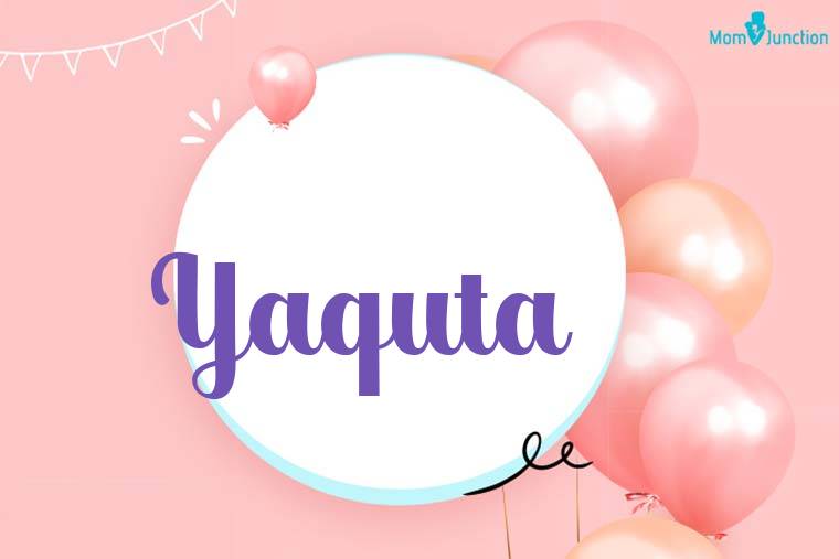 Yaquta Birthday Wallpaper