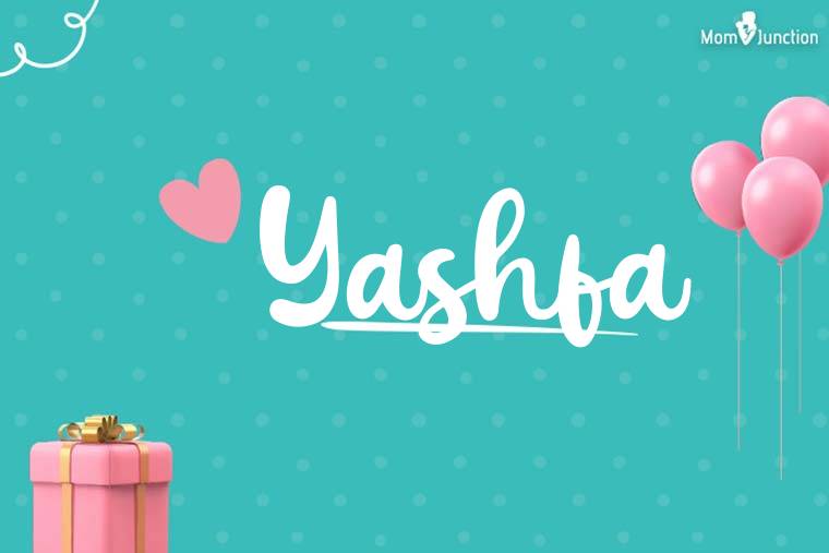 Yashfa Birthday Wallpaper