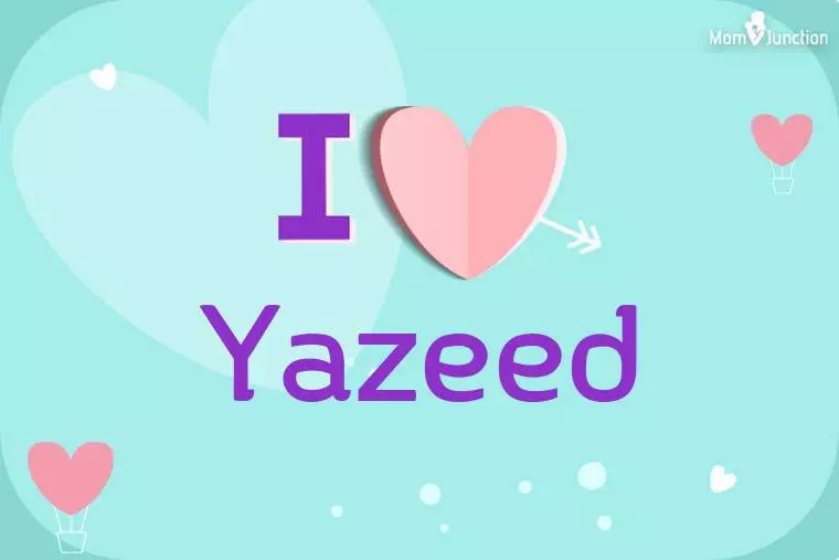 I Love Yazeed Wallpaper