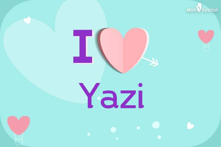 I Love Yazi Wallpaper