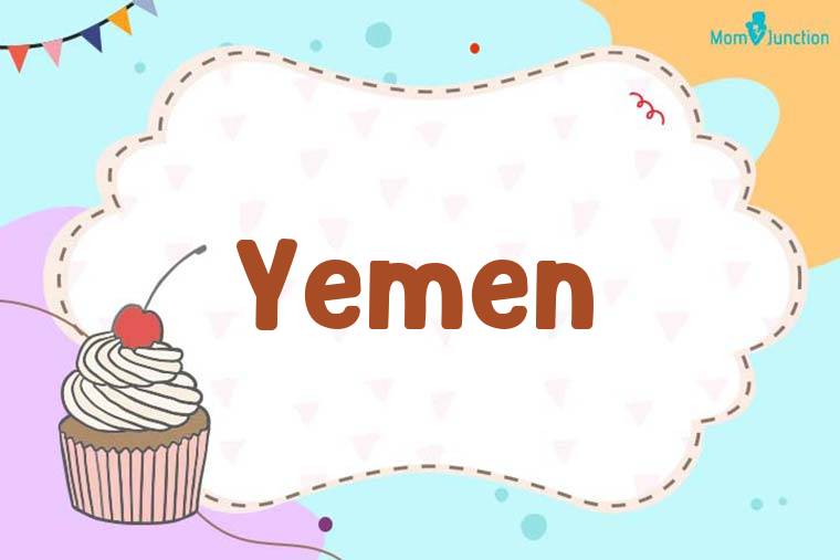 Yemen Birthday Wallpaper