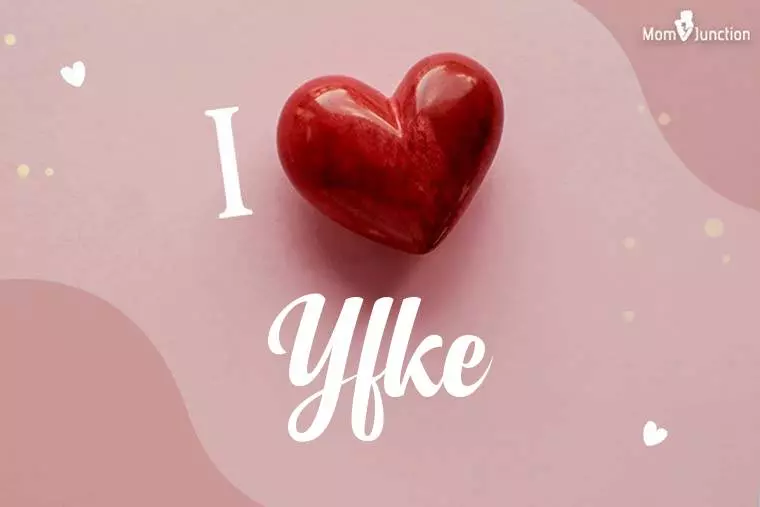 I Love Yfke Wallpaper