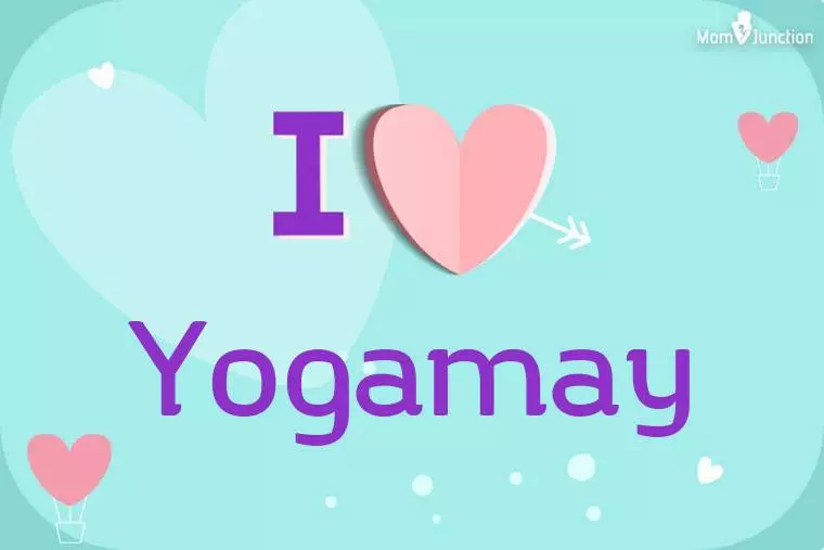 I Love Yogamay Wallpaper