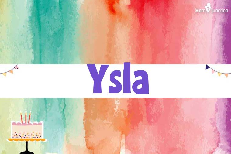 Ysla Birthday Wallpaper