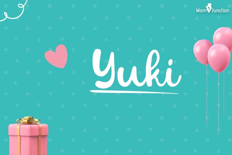 Yuki Birthday Wallpaper