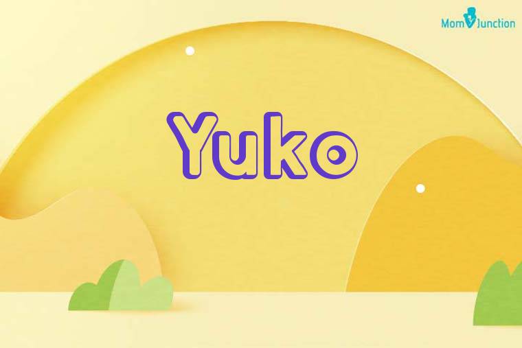 Yuko 3D Wallpaper