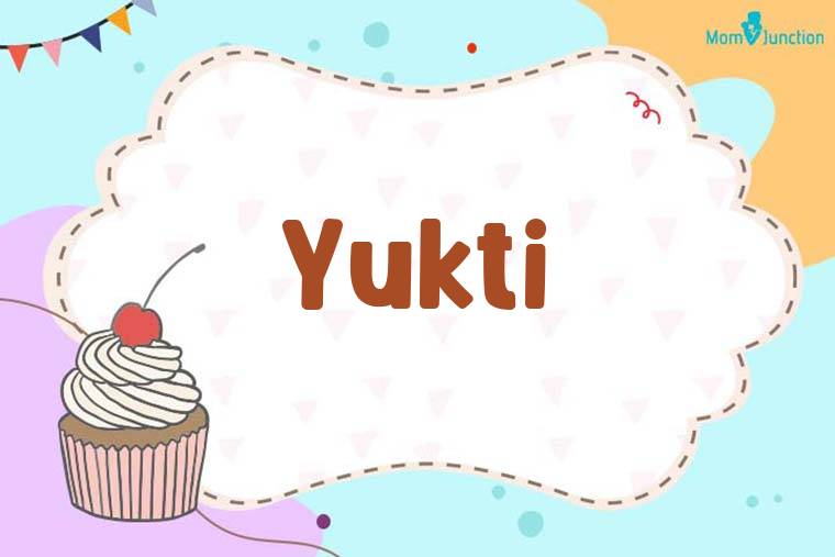 Yukti Birthday Wallpaper