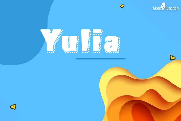 Yulia 3D Wallpaper