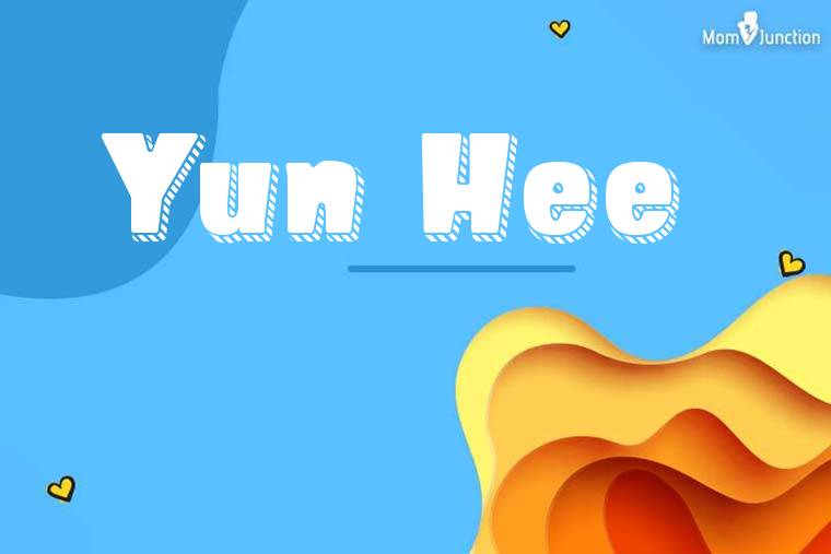 Yun Hee 3D Wallpaper