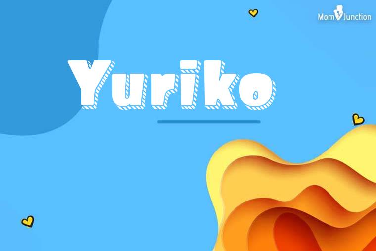 Yuriko 3D Wallpaper