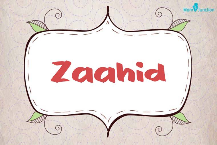 Zaahid Stylish Wallpaper