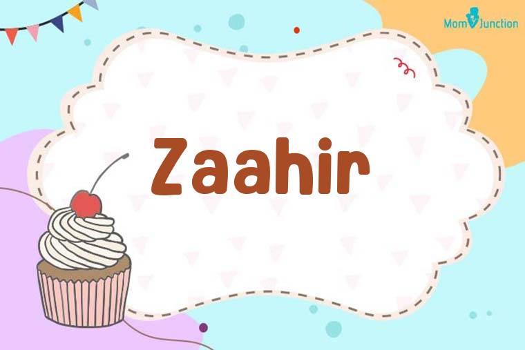 Zaahir Birthday Wallpaper