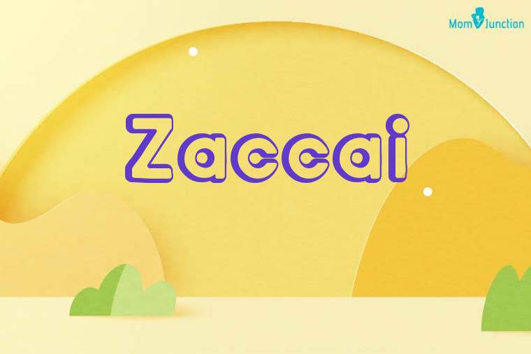 Zaccai 3D Wallpaper