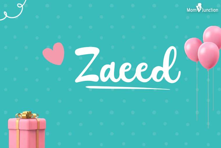 Zaeed Birthday Wallpaper