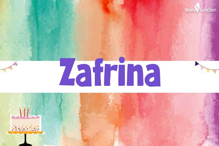 Zafrina Birthday Wallpaper