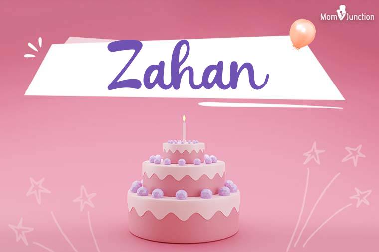 Zahan Birthday Wallpaper