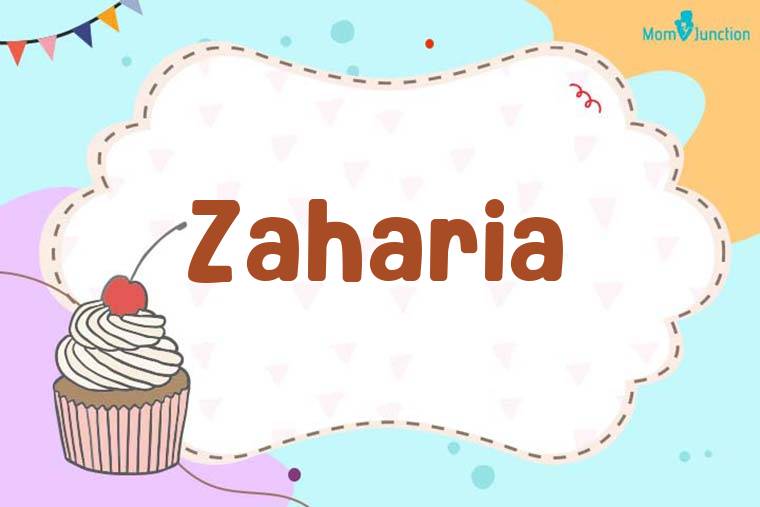 Zaharia Birthday Wallpaper