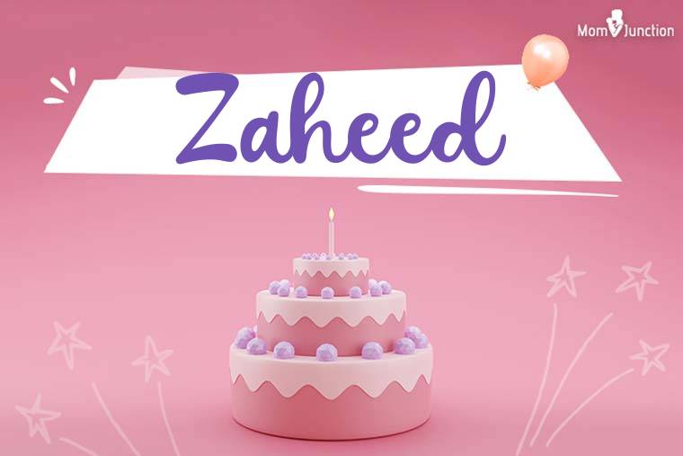 Zaheed Birthday Wallpaper