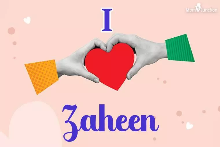 I Love Zaheen Wallpaper