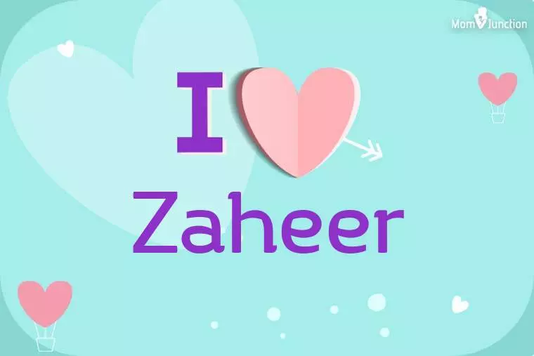 I Love Zaheer Wallpaper