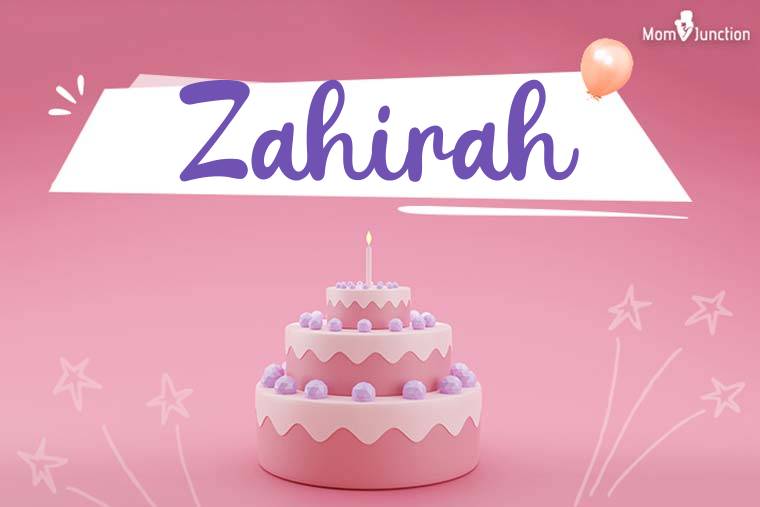 Zahirah Birthday Wallpaper