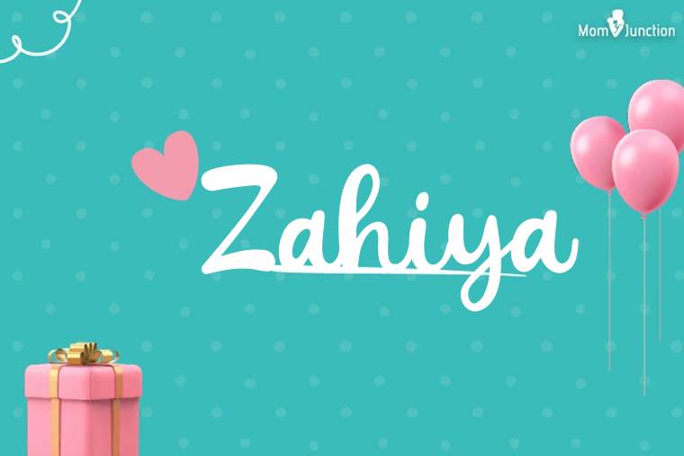 Zahiya Birthday Wallpaper