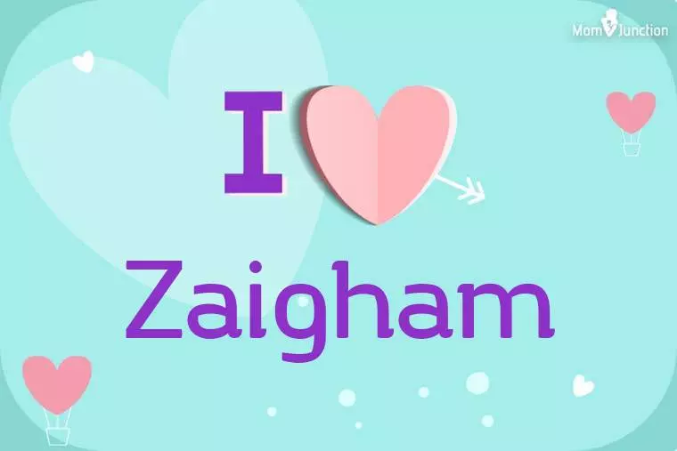 I Love Zaigham Wallpaper