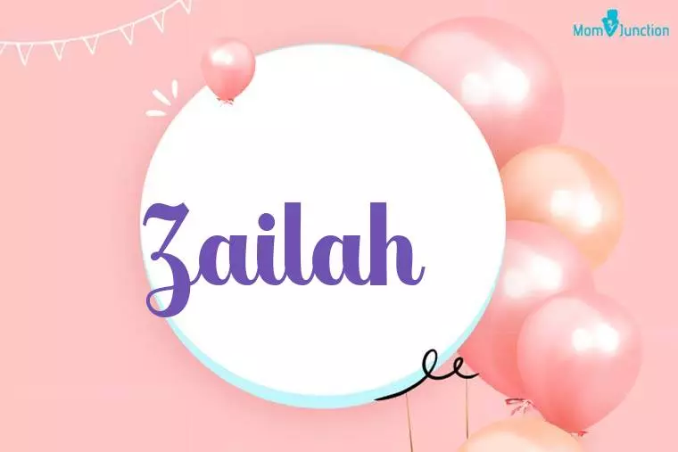 Zailah Birthday Wallpaper