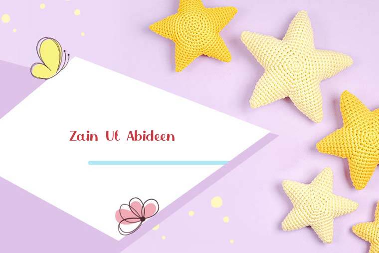 Zain Ul Abideen Stylish Wallpaper