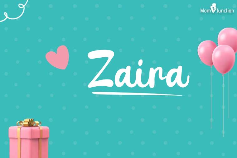 Zaira Birthday Wallpaper