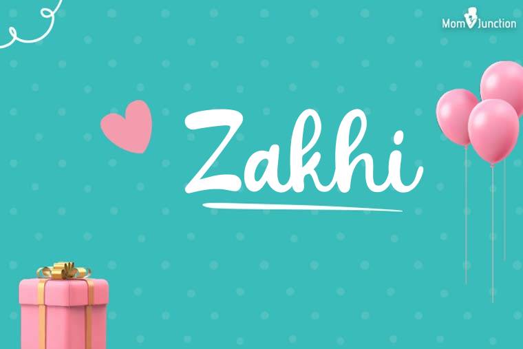 Zakhi Birthday Wallpaper