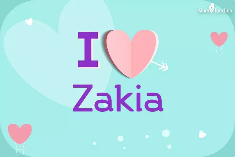 I Love Zakia Wallpaper