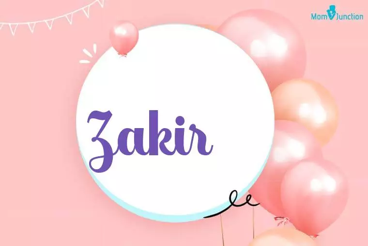 Zakir Birthday Wallpaper