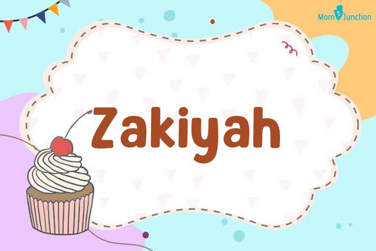 Zakiyah Birthday Wallpaper