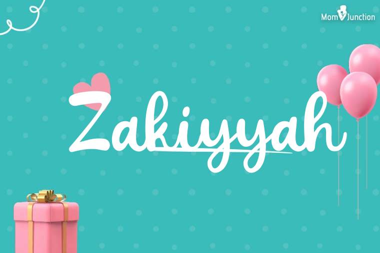 Zakiyyah Birthday Wallpaper
