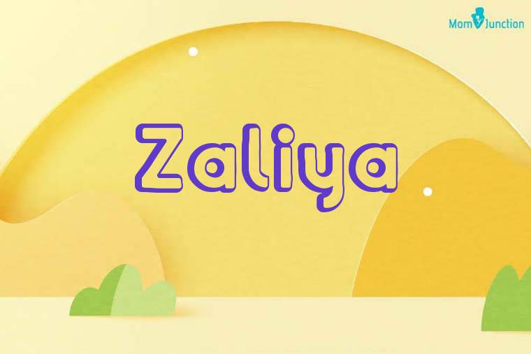 Zaliya 3D Wallpaper