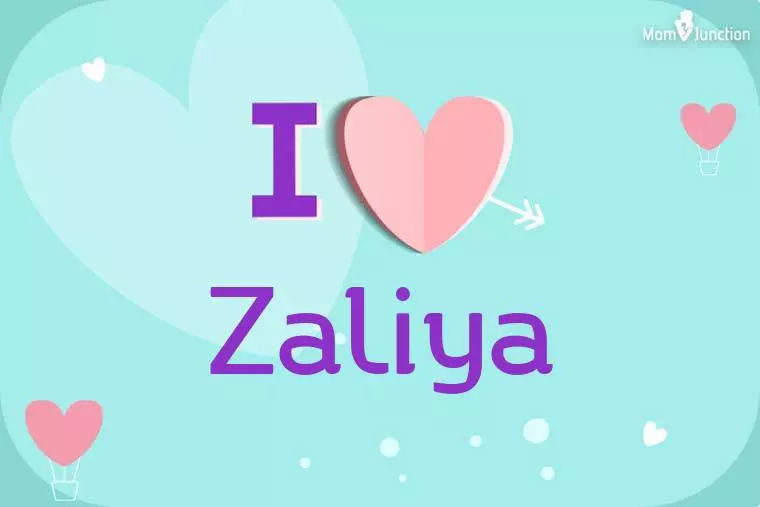 I Love Zaliya Wallpaper